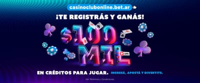 Banner de bienvenida de AR1xCasino con ofertas exclusivas